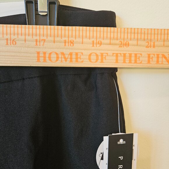 Premise Woman 2X True Stretch Ankle Pants Black Elastic Waist Comfortable - Picture 3 of 7